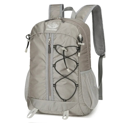 Outdoor Backpack Oxford Buden Mountain Riding Backpack Ultra Light Multifunctional Casual Foldable Backpack Large Capacity