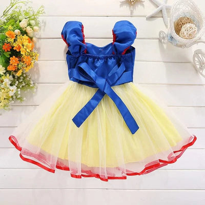 Cute Baby Girl Dress for 9M-5Yrs Children Summer Clothes Kids Minni Mouse Polka Dot Dress Girls Birthday Party Christmas Costume