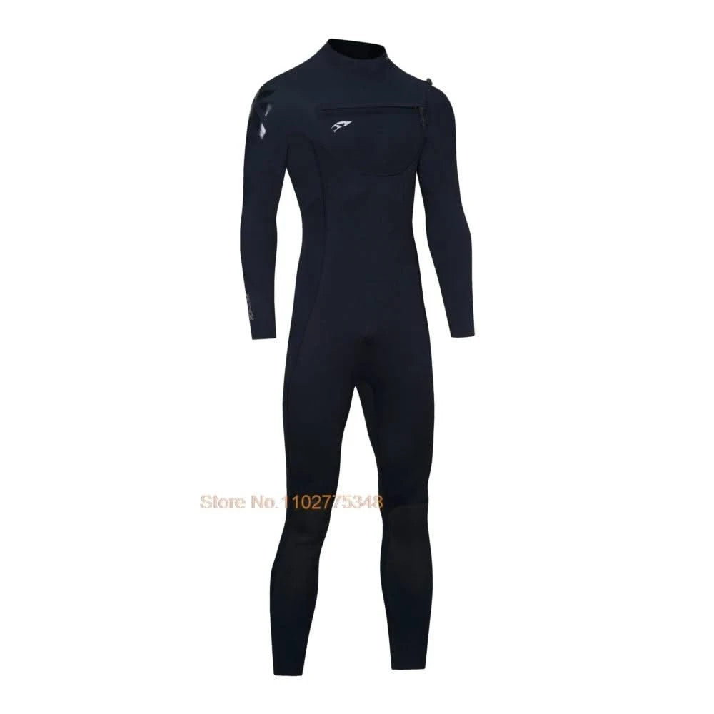 Wetsuits For Men Women Neoprene Surf Suit Wet Suit Chest Zip 3/2mm Full Body Dive Skins For Surfing Diving Snorkeling Kayaking