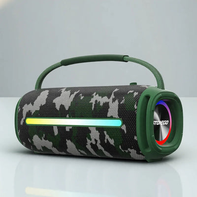 Portable Bluetooth 5.3 Speaker RGB Lantern Waterproof IPX6 High Power Audio Outdoor Wireless Speaker
