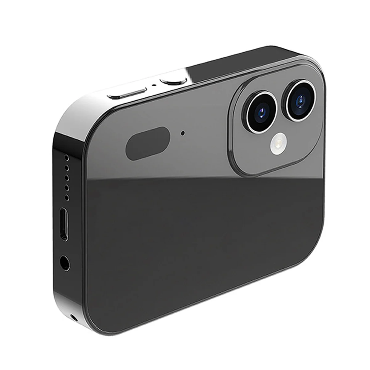 Best 4K CCD Digital Camera 64MP Digital Flash Video Camera with Touch Screen 16X Digital Zoom IR Night Vision Camera Black