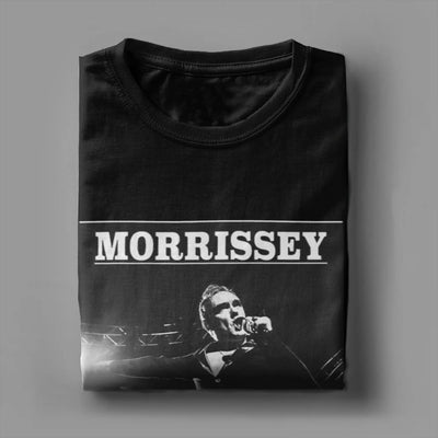 Men Women T-Shirt  Morrissey Designs British singer and songwriter T Shirts Fashion  Summer Tee Shirt Y2K Cotton Tops Gift