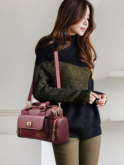 New Summer Fashion Women Designer Bag Leather Handbags PU Shoulder Bag Crossbody Shopping Bags For Women Luxury Lady Purse Sac