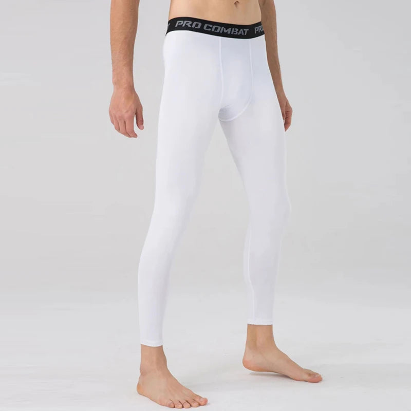Mens Compression Pants Shaperwear Tights Cool Dry Leggings Sports Baselayer Running Athletic Workout Underwear Active Shorts