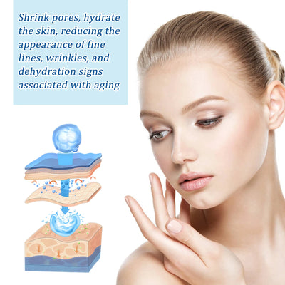 Hyaluronic Acid Facial Serum Fade Fine Line Wrinkle Shrink Pores Tightening Nourishing Deep Moisturizing Facial Skin Essence