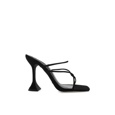 2023 Summer Pumps Sexy high heels Slippers Sandals Shoes Women Thin High Heels Square Toe Sandal Lady Pump Shoes Mules white