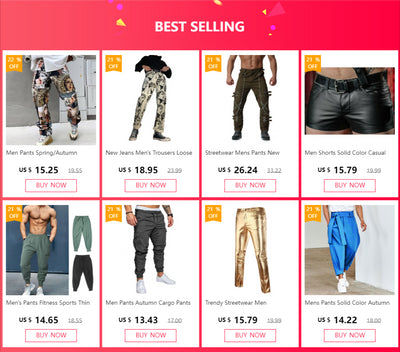 Men's Pants New Hip-hop Trend Trousers Loose Solid Color Small Feet Streetwear Sports Casual Harem Pants Full Length Trousers