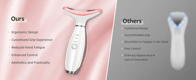 Suitable for facial and neck massager，3Massage Mode，Face Neck Care Tool Beauty Device