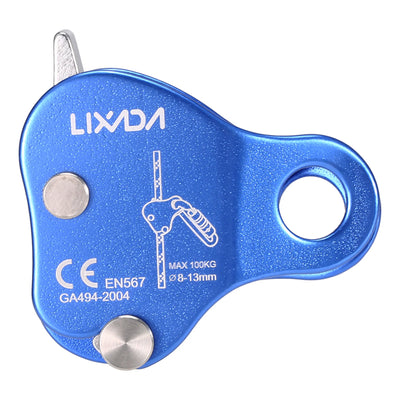 Climbing Ascender Arborist Climbing Rope Protection Belay Device Grip Outdoor Climbing Rigging 8-13MM Rope Mountain Climbing