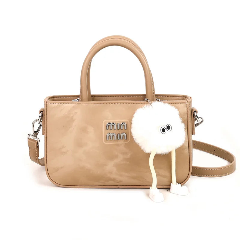 2025 New Women's Luxury Handbag Designer Small Square Purse Fashion Top Handle Crossbody Bag Elegant Shoulder Bag Trendy Clutch