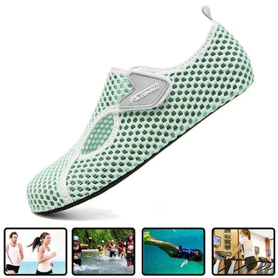 Wide toe neutral outdoor water shoes, comfortable quick drying beach socks, barefoot shoes, men's and women's swimming shoes, yo