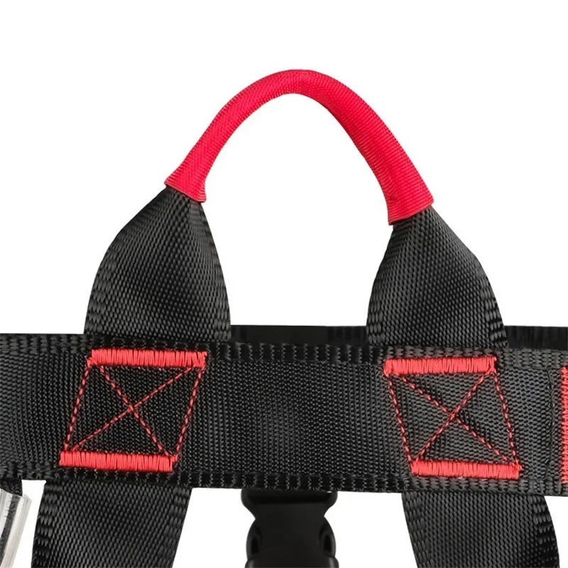 Professional Outdoor Harness Rock Climbing Half-Body Harnesses Waist Support Safety Belt Aerial Survival Mountain Tools