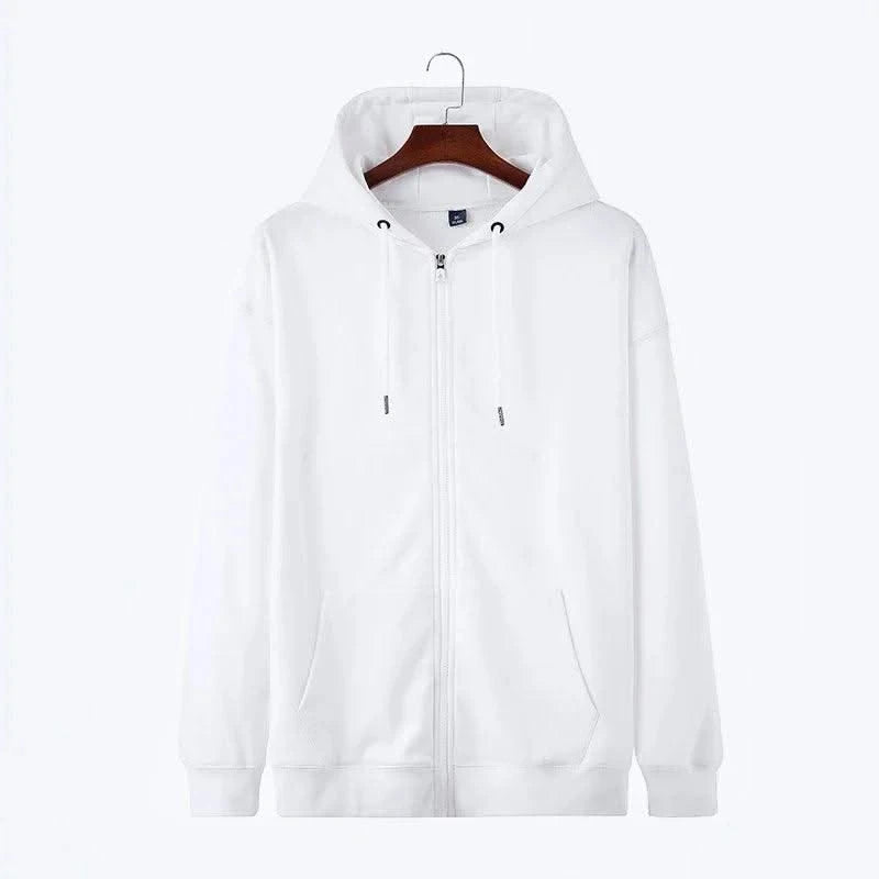Zipper Hoodies Women/Men Trendy Long Sleeve Hooded Fleece Sweatshirt Casual Campus Streetwear Sportswear Hot Sales High Quality