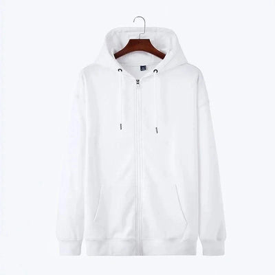 Zipper Hoodies Women/Men Trendy Long Sleeve Hooded Fleece Sweatshirt Casual Campus Streetwear Sportswear Hot Sales High Quality