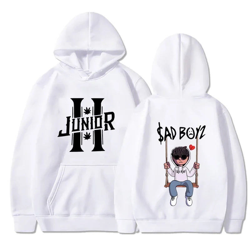New H-printed Pattern Sweatshirts for Men and Women Short-sleeved T-shirts High-quality Streetwear