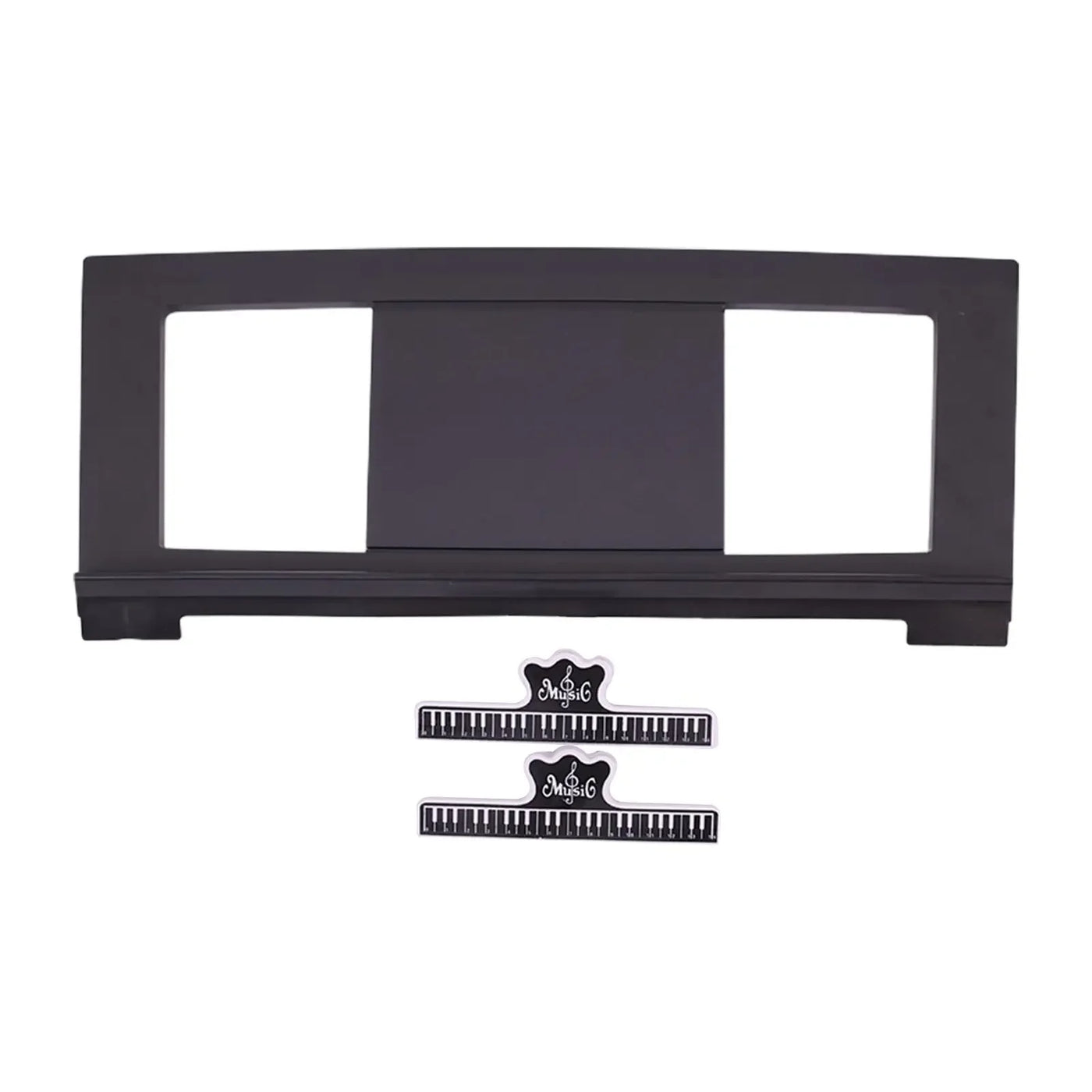 Electronic Piano Music Stand Keyboard Book Stand Storage Book Stand with Sheet Music Clips Music Sheet Stand Music Book Holder