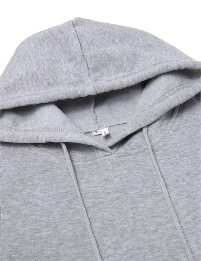 Ladies Autumn Attire Women's Hooded Dresses Hoodie - Style Sweatshirt Dresses for Women Tops in Ladies Clothing