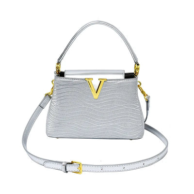 2025 New High-Sense Women's Designer Handbag - Feminine, Versatile, Large Capacity for Work & Crossbody