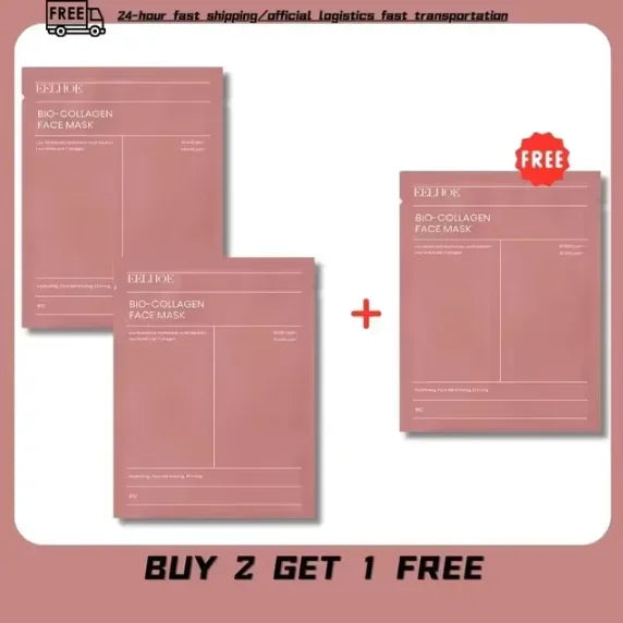 Bio Collagen Face Mask Shrink Pores Deep Hydrating Overnight Mask Moisturizing Refreshing Brightening Face Skin Care