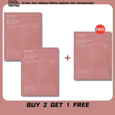 Bio Collagen Face Mask Shrink Pores Deep Hydrating Overnight Mask Moisturizing Refreshing Brightening Face Skin Care