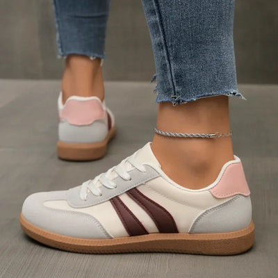 Women Designer Sneakers 2025 New Round Head Deep Mouth Light Sneakers Breathable Casual Versatile Sneakers Zapatos De Mujer