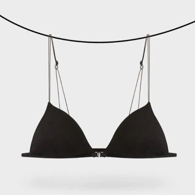 Breathable Triangle Bras for Women Beauty Back Push-up Wireless Bra Thin Strape Lingerie French Style Bra Girls