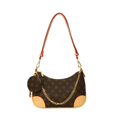 Famous Designer Elegant Handbags Leather For Women, Ladies Crossbody Shoulder Bag Classic Popular And Lightweight For Shopping