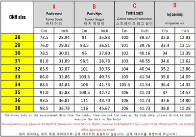 2025 New in Men's Stretch Jeans Straight Fit Denim Pants Male Formal Classic Blue Business Casual Regular Autumn Cowboy Trouser