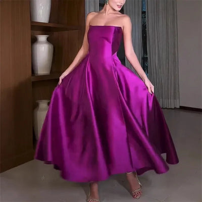 Luxurious Women Party Evening Dress Elegant 3D Floral Off Shoulder Corset Cocktail Gala Dress Graduation Wedding Foraml Prom