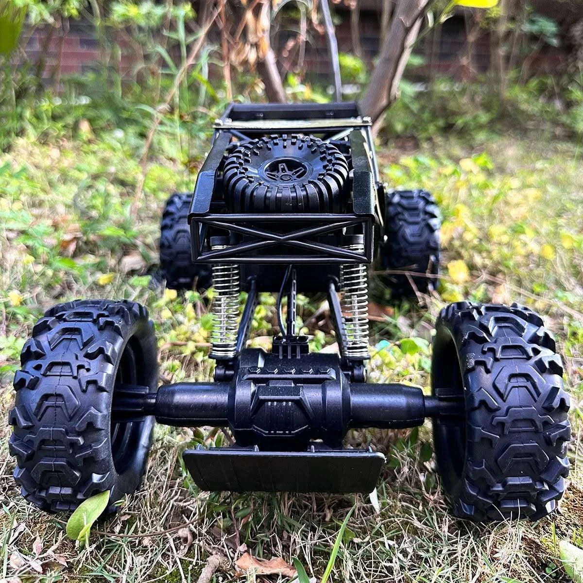 1:10 4WD RC Car With Led Lights Remote Control Cars Buggy Off Road 4x4 Radio Control Alloy Trucks Boys Toys for Chil