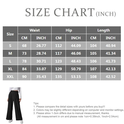 Wide Leg Pants Elastic High Waist Casual And Versatile Suit Pants For Female Simple Fashion Nine Length Trousers With Pockets