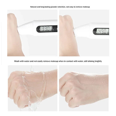 Air Cushion BB Cream Butterfly Powder Puff Moisturizing Foundation Concealer Whitening Oil-control Waterproof Makeup Cosmetics