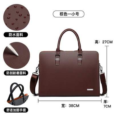 Men Business Briefcase for Husband Shoulder Bag MaLE Laptop Briefcases Bags Large Capacity Men's Handbag Bolso Grande Mujer