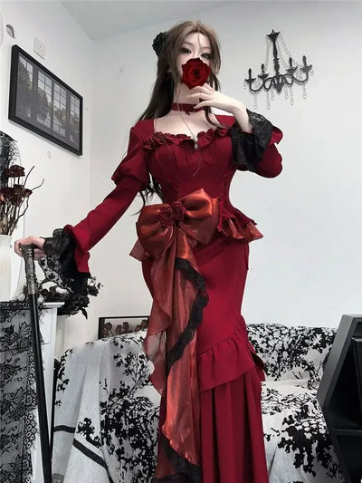 French Vintage Dress Women Lace Retro Elegant Evening Party Dress Female Sleeveless Chic Midi Dress 2025 Fashion Summer New