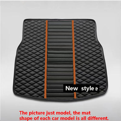 Car Mats For SEAT Alhambra MK2 7N VW VW Sharan 2011~2020 Pad Carpets Set Leather Mat Auto Floor Rugs Car Accessories