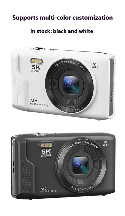 High Definition Digital Camera For Students Campus Photography Vintage Ccd Professional Photography Consumer Electronics