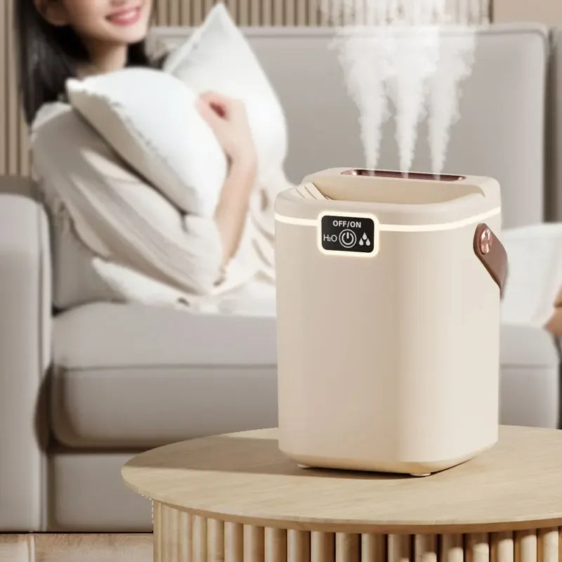Air Humidifier 3 Nozzles USB Cool Mist Diffuser 2000ml Large Capacity for Home Bedroom Office Desk Top Fill Quiet Aromatherapy
