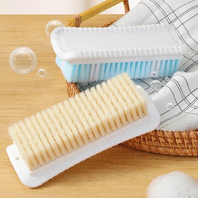 Laundry Brush Clothing Cleaning Tools Not Damaging Clothes Anti Slip Grip Soft Hard Bristled Brushes Clothes Scrubbing Brush