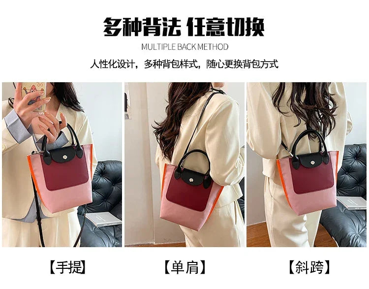 Luxury Leather Shoulder Purse Women's Crossbody Bag Elegant Designer Handbags Classic Tote