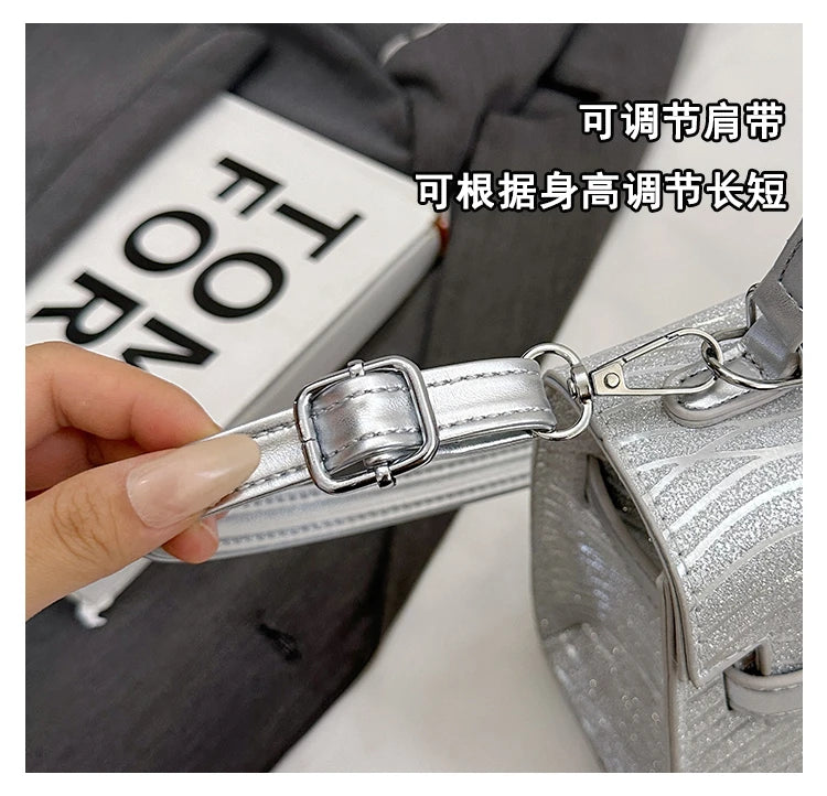 Popular Classic Leather Ladies Shoulder Bag Handbags For Women Designer Inspired Elegant Top Handle Purse Fashion Tote