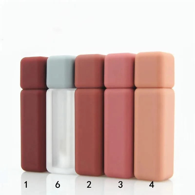 10-50pcs Empty 5ml Lip Gloss Frosted Lip Tint Cosmetic Container Tubes