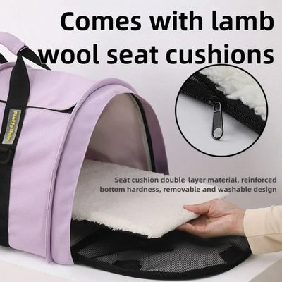Pet Crossbody Bags Strong Bearing Capacity Breathable and Wear-resistant Cats Bag Carriers Large Space Portable Pet Products