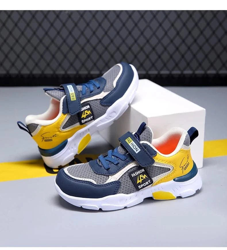 Children Casual Sports Shoes for Boys Breathable Summer Kids Hook&Loop Students Girls School Running Kids' Outdoor Sneakers