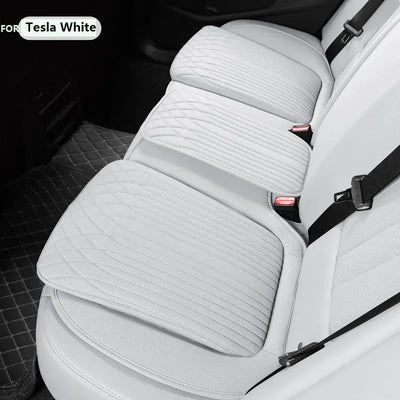 54cm Breathable Car Seat Cushion Luxury Leather Commercial Vehicle Non-slip Support Pad Universal High Rebound Sponge Seat Cover