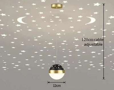 Home decor corridor ceiling light star chandelier modern living room bedroom bedside chandelier bar atmosphere decor chandelier