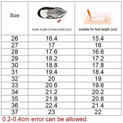 Children's Sports Shoes Non-slip New Tennis Shoes for Girls Fashion Boys Versatile Kids Causal School Running Sneakers Hook Loop
