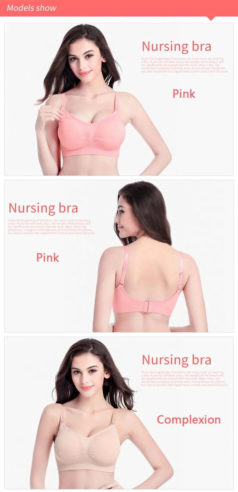 Without Bones Maternity Bras Pregnancy Clothes Prevent Sagging Breastfeeding Women Breathable Lactancia Feeding Bras Nursing Bra
