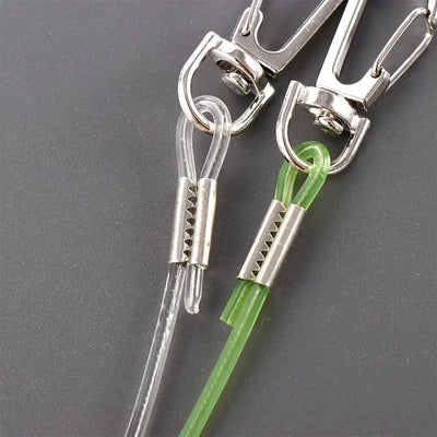 Outdoor Tools Spring Rope Elastic Rope Retractable Heavy Duty Fishing Ropes Fishing Lanyards Safety Line Anti-lost Ropes