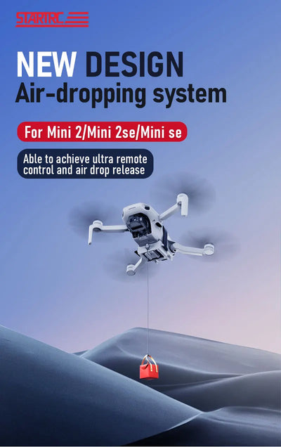 STARTRC Drone Airdrop System For DJI Air 3S/Mini 4 Pro/Mini 3/Mavic 3/Air 2S/Mavic 2/Mini 2 SE Air-dropping Thrower Gift Deliver