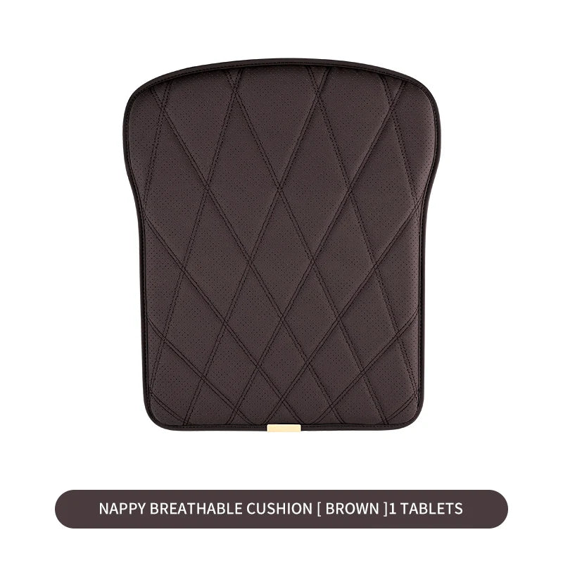 Car Breathable Cushion Four Seasons General New Non-Slip Seat Cushion Comfortable Butt Cushion Car Interior Supplies
